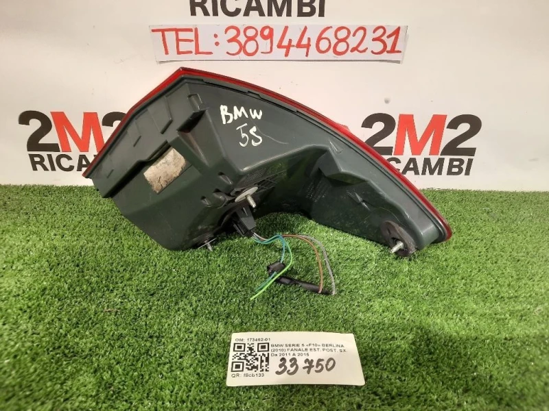 Fanale EST POST SX 173462-01 Bmw Serie 5 F10 Berlina 2010