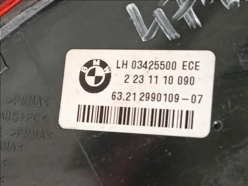 Fanale EST POST SX 63212990109 03424500 Bmw X1 E84 2010