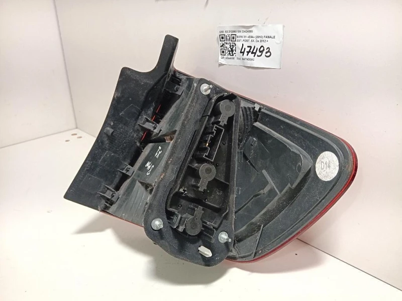 Fanale EST POST SX 63212990109 03424500 Bmw X1 E84 2010
