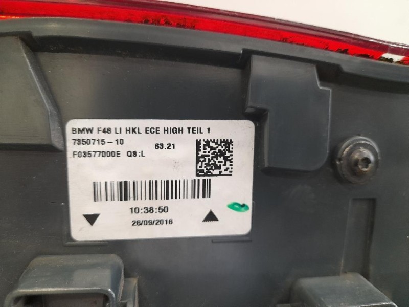 Fanale EST POST SX 63217350715 Bmw X1 F48 2015