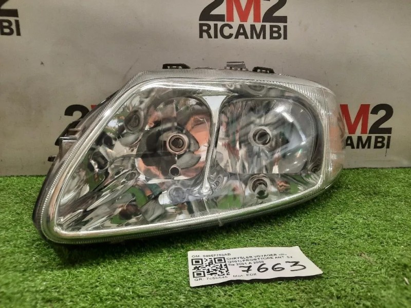 Proiettore ANT SX 04857703AB Chrysler Voyager III 2001