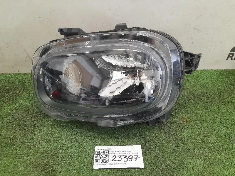 Proiettore ANT SX DANNEGGIATO 9820060680 Citroen C3 III 2016
