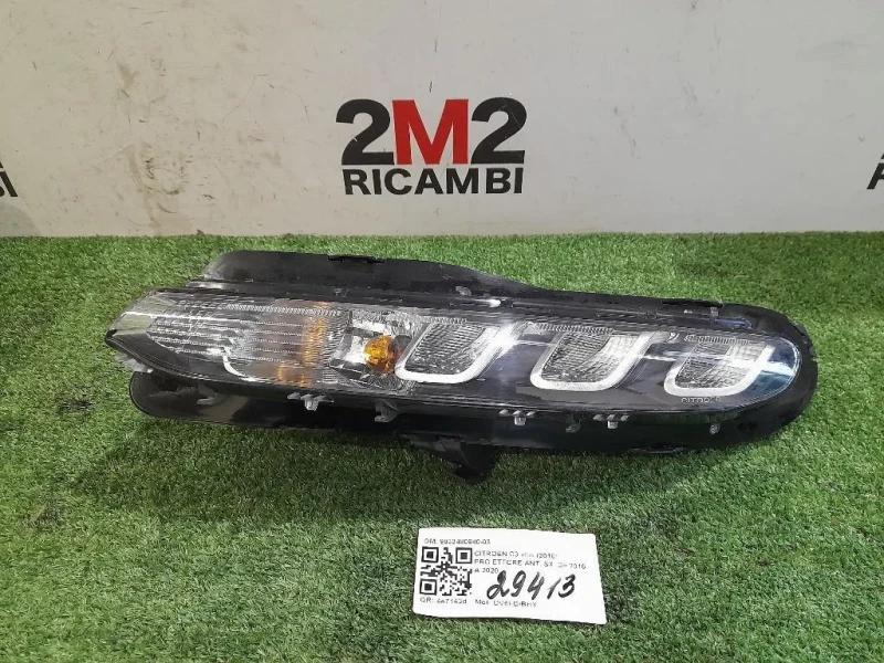 Proiettore ANT SX 9833480680-03 Citroen C3 III 2016