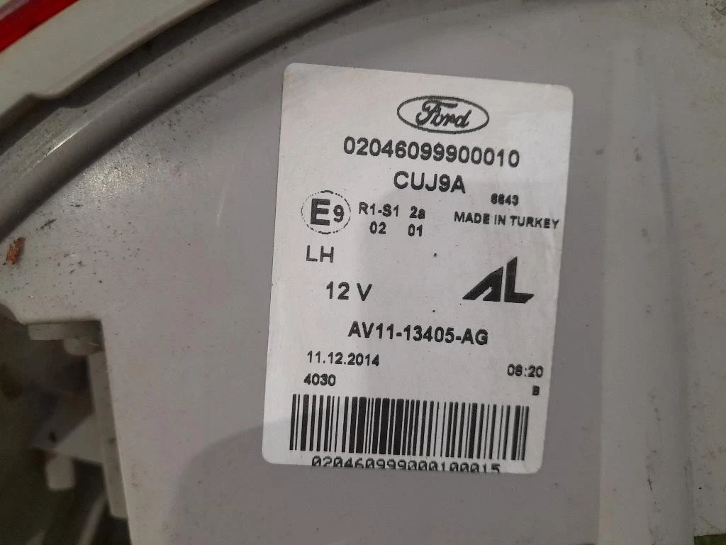 Fanale EST POST SX AV1113405AG Ford B-max 2012