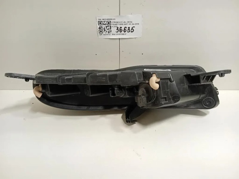 Proiettore ANT SX 9833480680-03 Citroen C3 III 2016