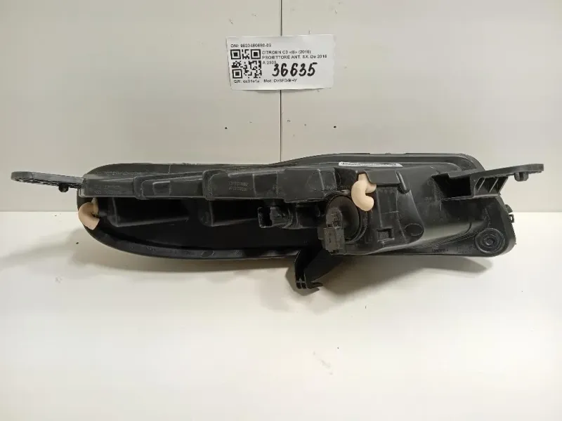 Proiettore ANT SX 9833480680-03 Citroen C3 III 2016