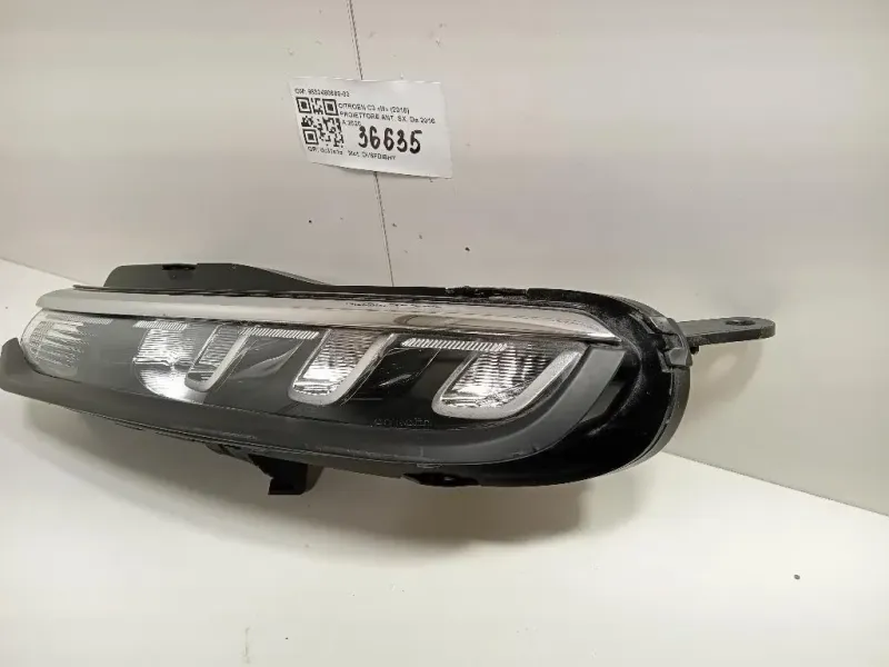 Proiettore ANT SX 9833480680-03 Citroen C3 III 2016