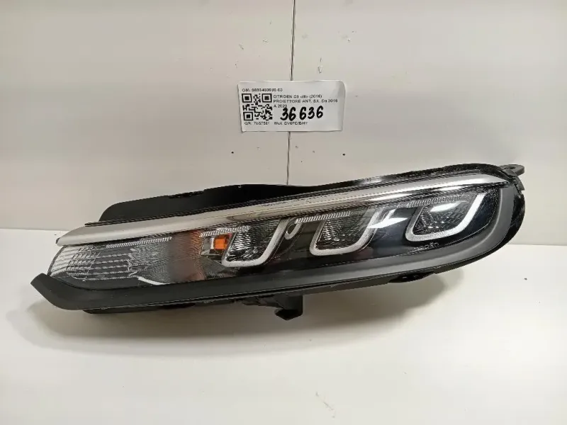 Proiettore ANT SX 9833480680-03 Citroen C3 III 2016
