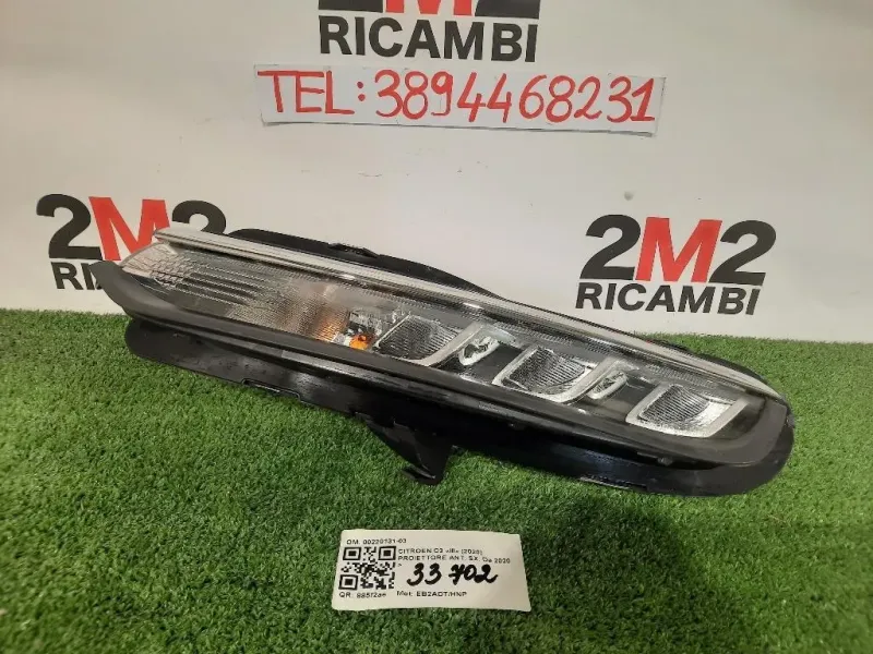 Proiettore ANT SX 9833480680 00220131-03 Citroen C3 III 2020