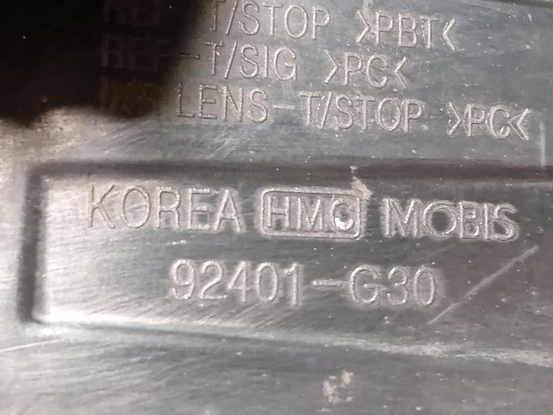 Fanale EST POST SX 92401-G30 Hyundai I30 III 2017