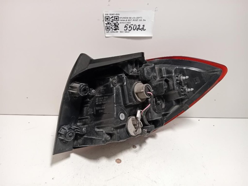 Fanale EST POST SX 92401-G30 Hyundai I30 III 2017