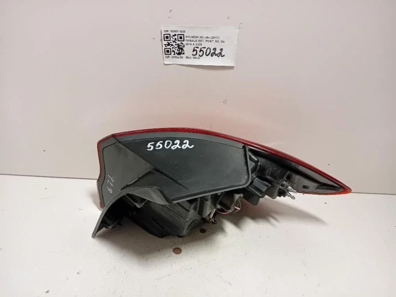 Fanale EST POST SX 92401-G30 Hyundai I30 III 2017