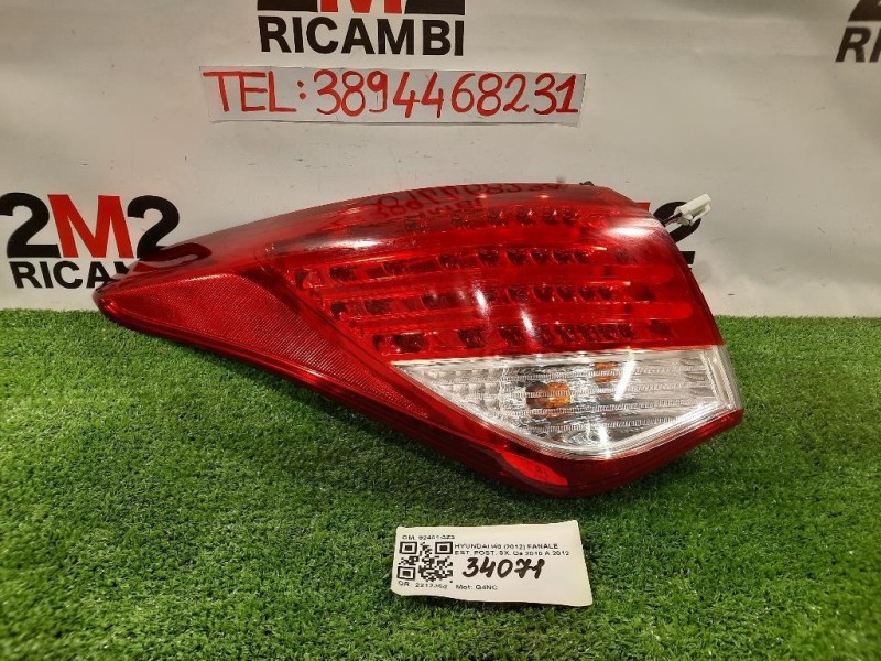 Fanale EST POST SX 92401-3Z3 Hyundai I40 2012