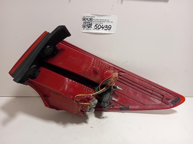 Fanale EST POST SX 92401-2W030 Hyundai Santa FÉ IV 2013