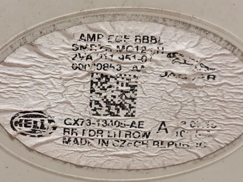 Fanale EST POST SX GX73-13405-AE Jaguar XE 2015