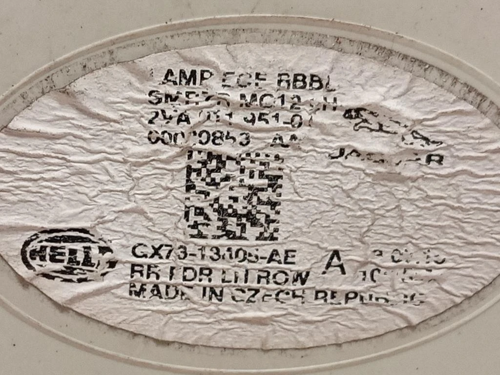 Fanale EST POST SX GX73-13405-AE Jaguar XE 2015