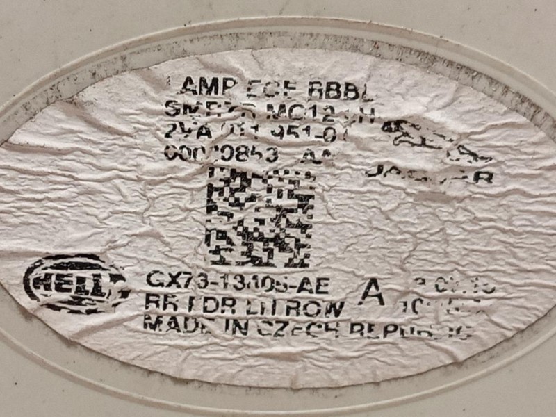 Fanale EST POST SX GX73-13405-AE Jaguar XE 2015
