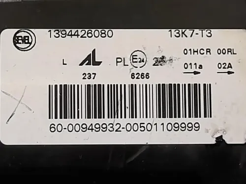 Proiettore ANT SX 1394426080 Citroen Jumper III 2014