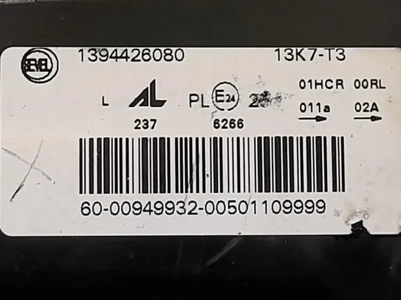 Proiettore ANT SX 1394426080 Citroen Jumper III 2014