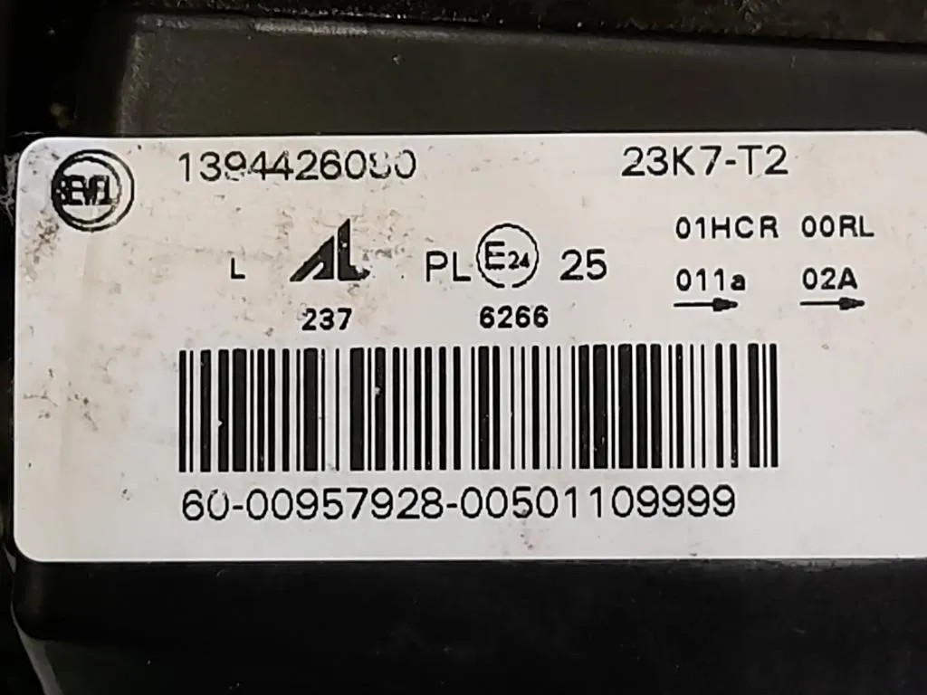 Proiettore ANT SX 1394426080 Citroen Jumper III 2014