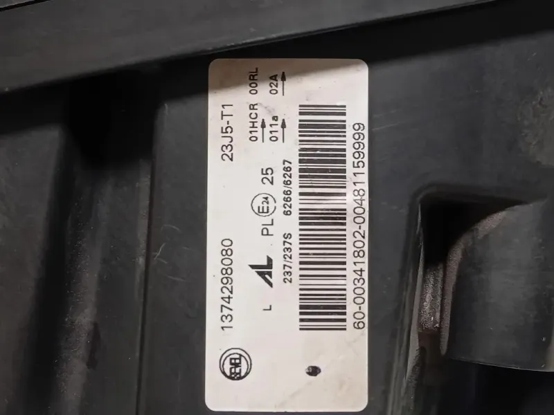 Proiettore ANT SX 1374298080 Citroen Jumper III 2014