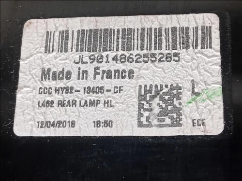 Fanale EST POST SX HY3213405AF Land Rover Discovery V 2016