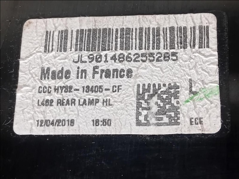 Fanale EST POST SX HY3213405AF Land Rover Discovery V 2016