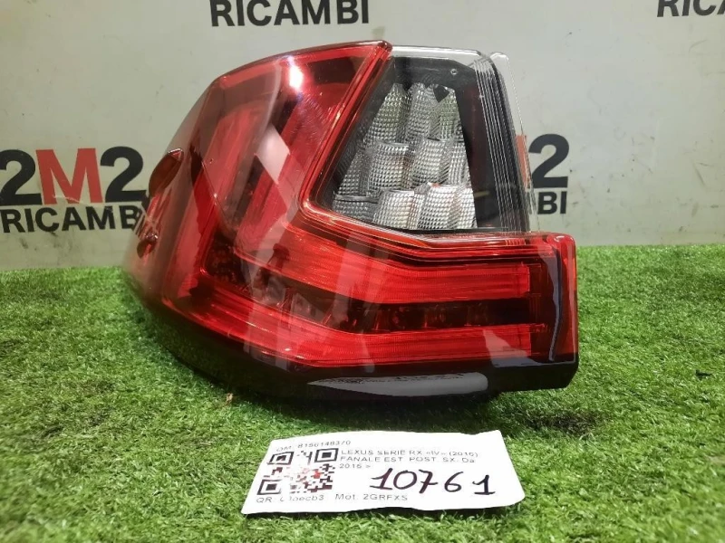 Fanale EST POST SX 8156148370 Lexus Serie RX IV 2016