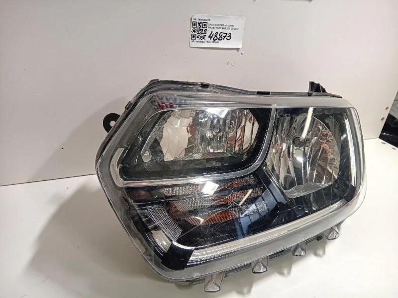 Proiettore ANT SX 260609367R Dacia Duster II 2018