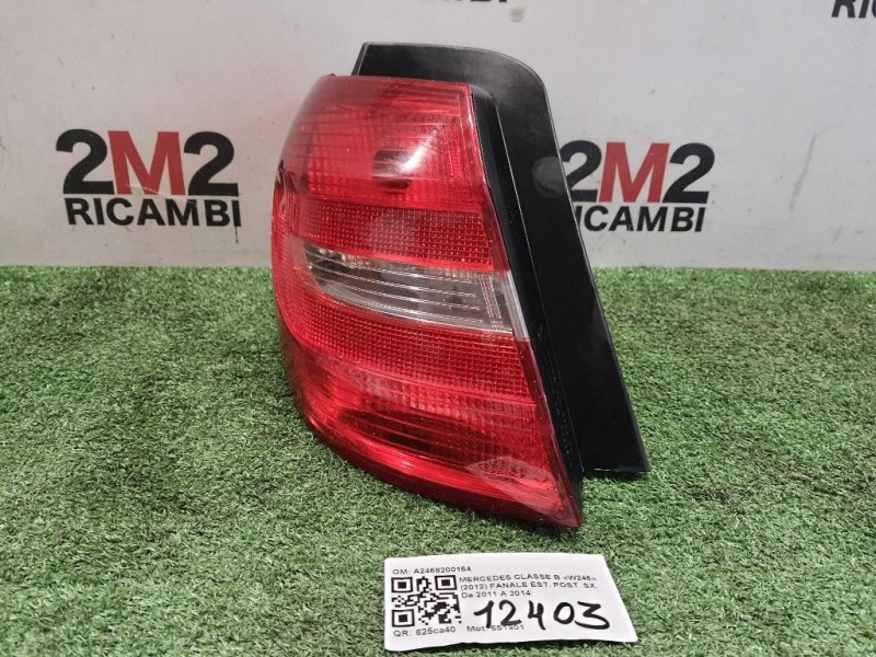 Fanale EST POST SX A2468200164 Mercedes Classe B W246 2012