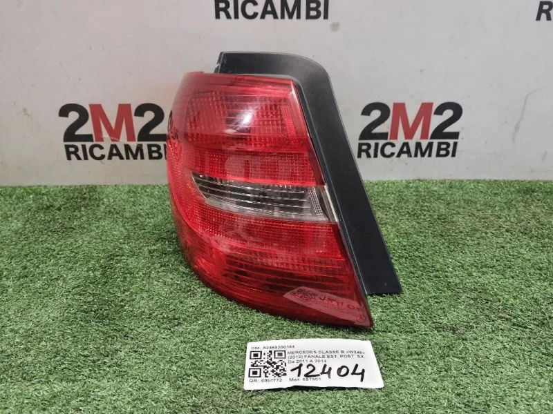 Fanale EST POST SX A2468200164 Mercedes Classe B W246 2012
