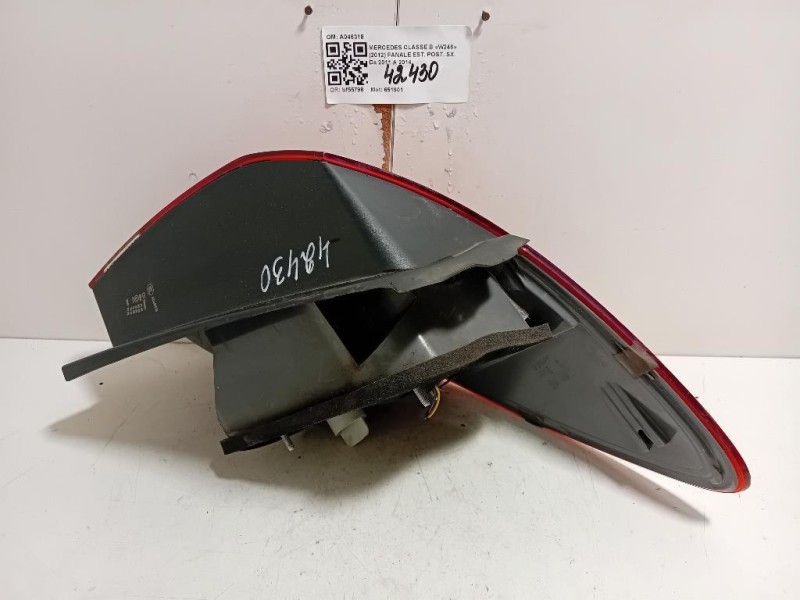 Fanale EST POST SX A046318 Mercedes Classe B W246 2012