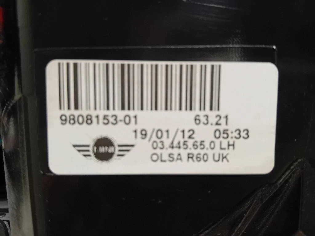 Fanale EST POST SX 9808153-01 Mini Countryman Cooper R60 2010