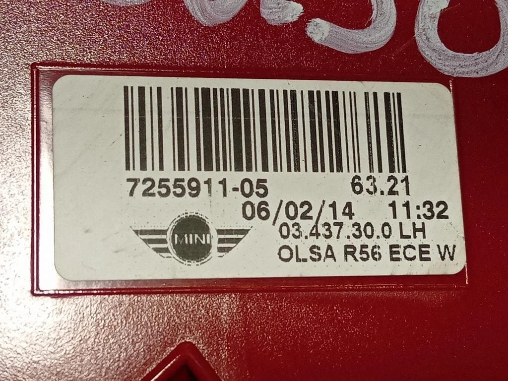 Fanale EST POST SX 7255911-05 Mini MINI Cooper R56 2007