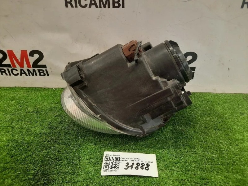 Proiettore ANT SX 81539001 Fiat 500 II 2008