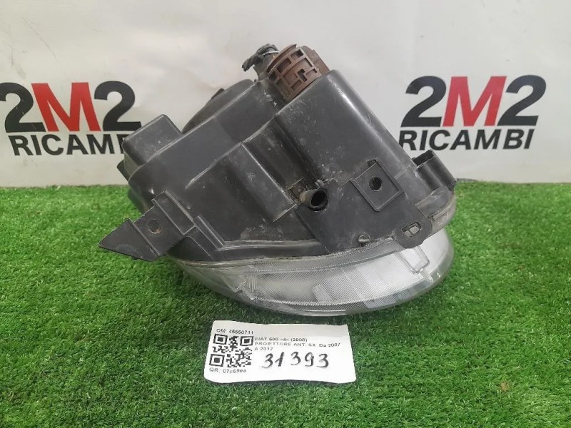 Proiettore ANT SX 45550711 Fiat 500 II 2008