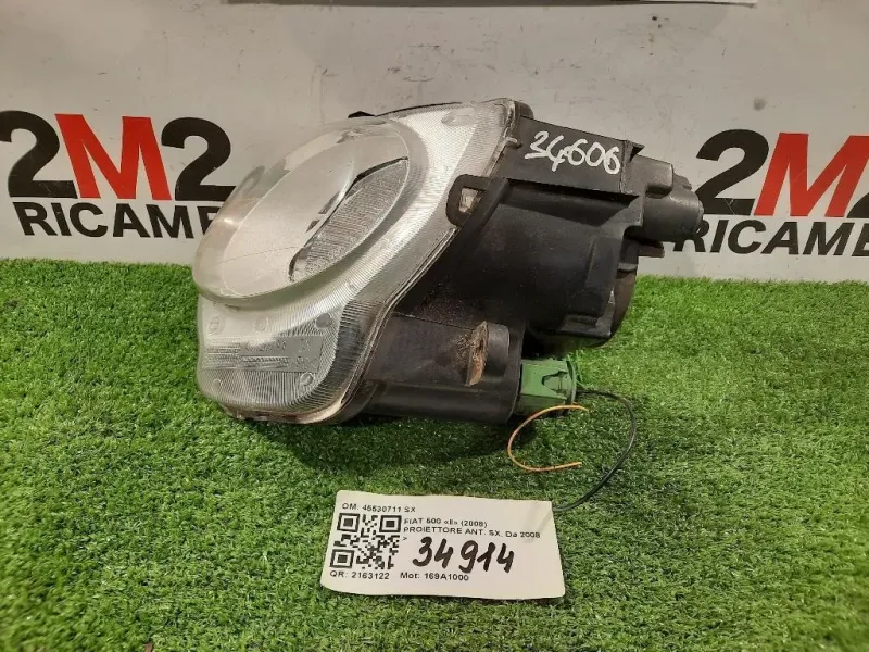 Proiettore ANT SX 45530711 SX Fiat 500 II 2008
