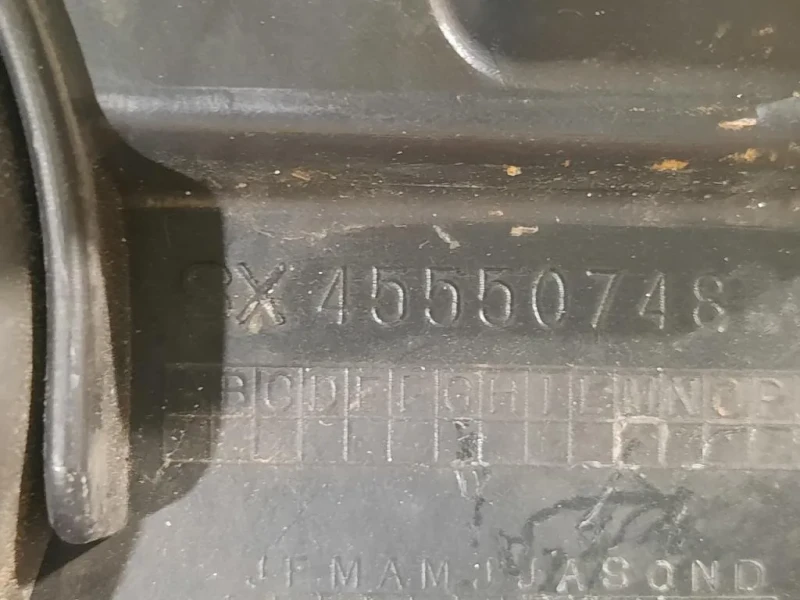 Proiettore ANT SX 45550748 Fiat 500 II 2008