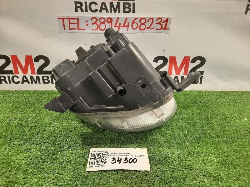 Proiettore ANT SX 45550748 Fiat 500 II 2008