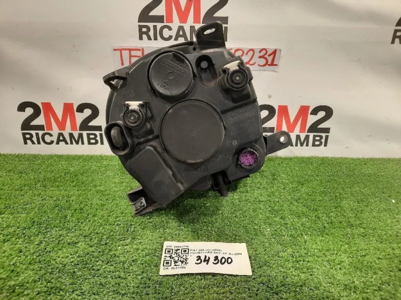 Proiettore ANT SX 45550748 Fiat 500 II 2008