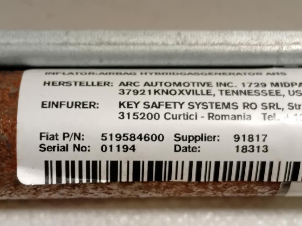 Air-bag A Tendina SX 519584600 Fiat 500L 2013