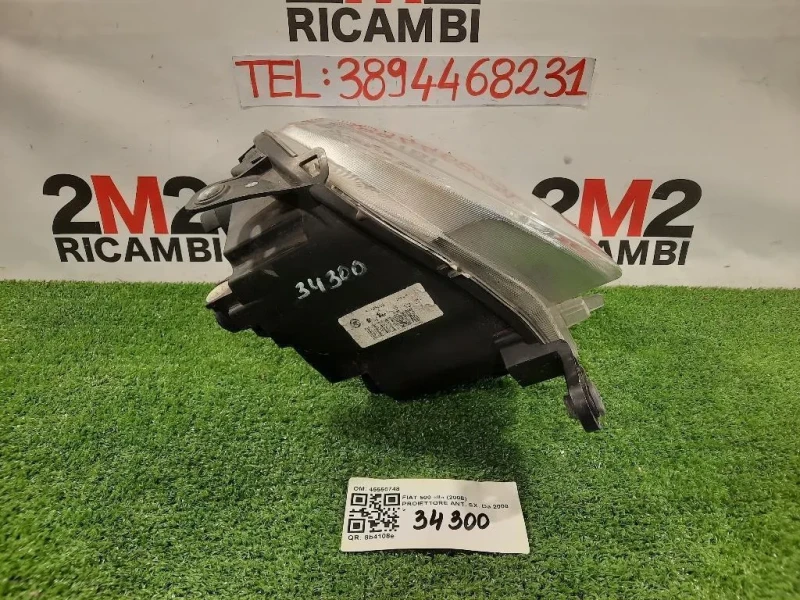 Proiettore ANT SX 45550748 Fiat 500 II 2008