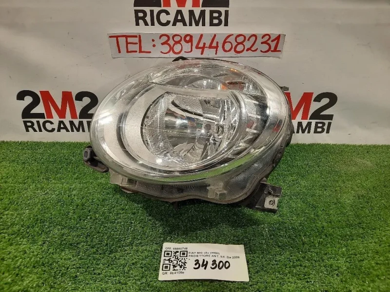 Proiettore ANT SX 45550748 Fiat 500 II 2008