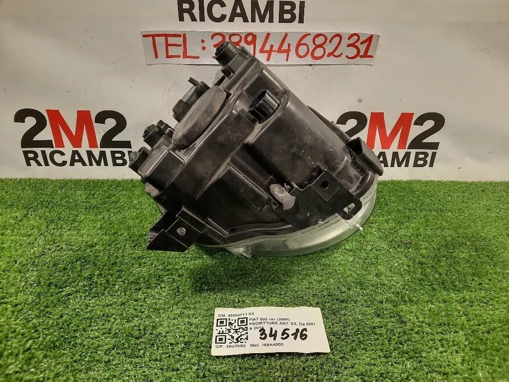 Proiettore ANT SX 45550711 SINISTRO Fiat 500 II 2008