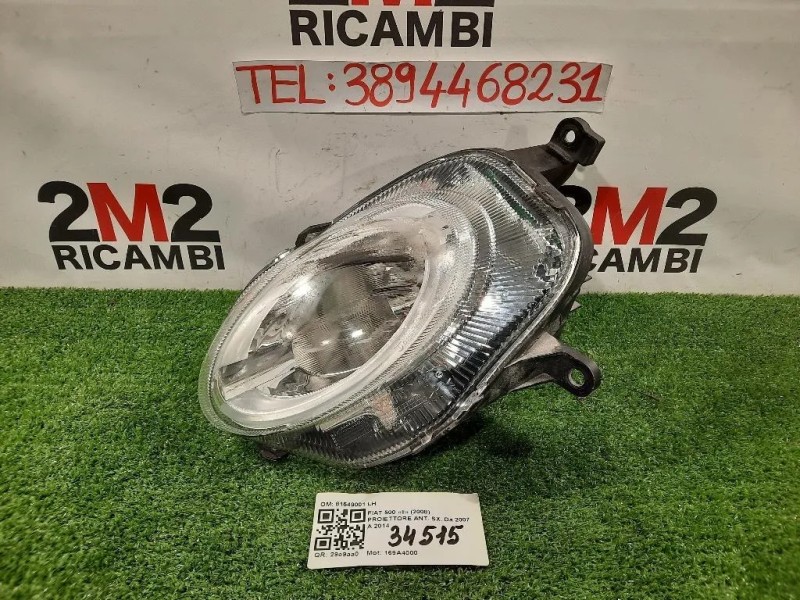 Proiettore ANT SX 81549001 LH LED Fiat 500 II 2015