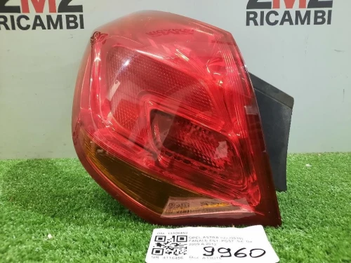 Fanale EST POST SX 13306453 Opel Astra J 2010