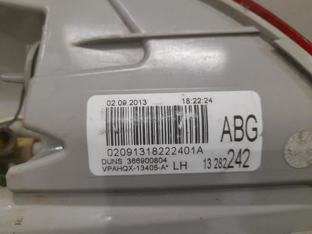 Fanale EST POST SX 13282242 Opel Astra J SW 2010