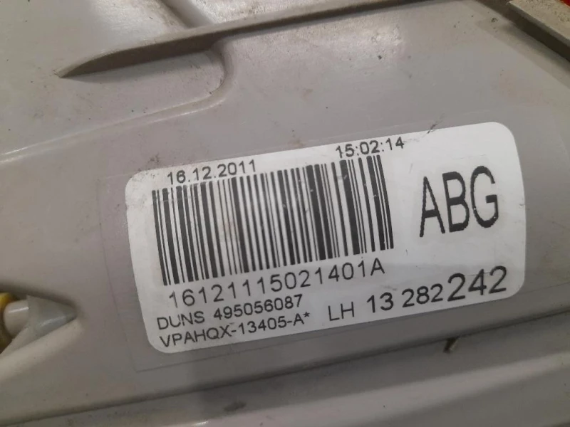 Fanale EST POST SX 13282242 Opel Astra J SW 2010