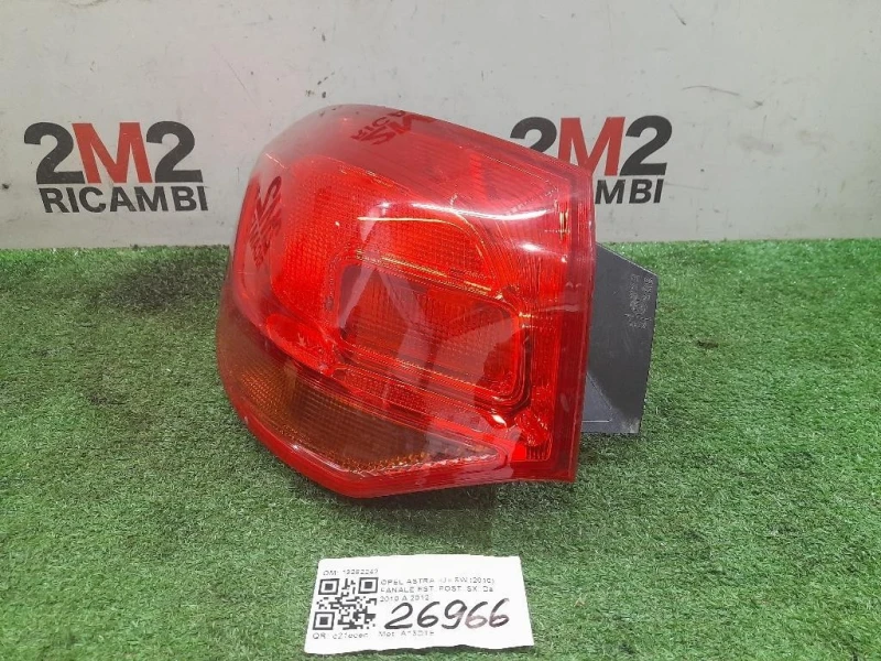 Fanale EST POST SX 13282242 Opel Astra J SW 2010