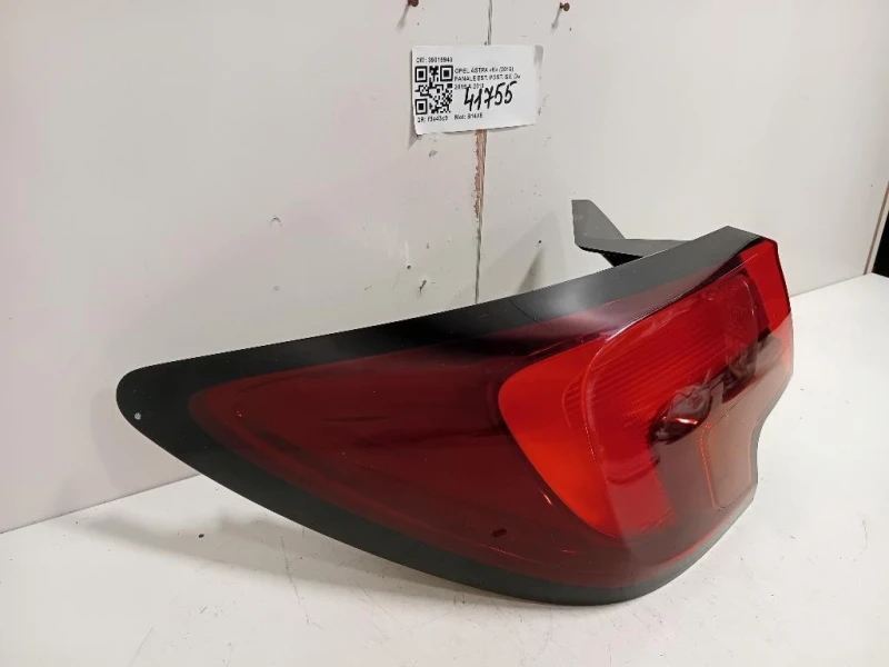 Fanale EST POST SX 39015943 Opel Astra K 2016